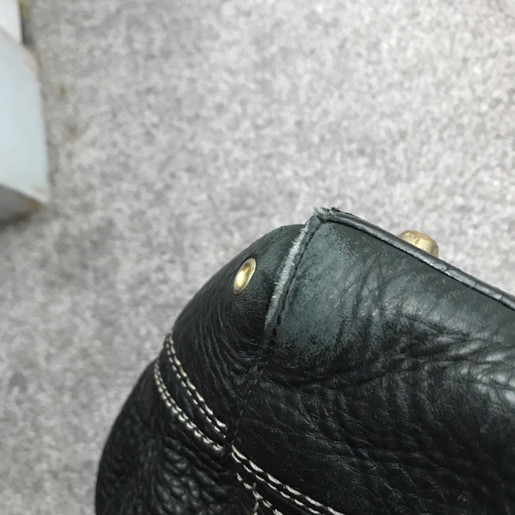 Coach Black Leather Purse - Picture 6 of 8